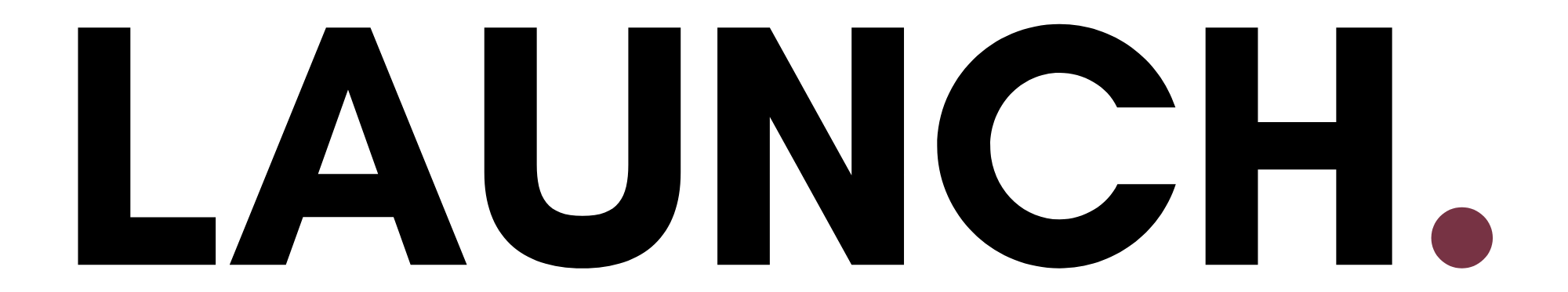 LAUNCH. logo